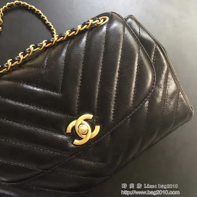 香奈兒CHANEL 57700 2018最新款爆款油臘皮鏈條包 DSC2022